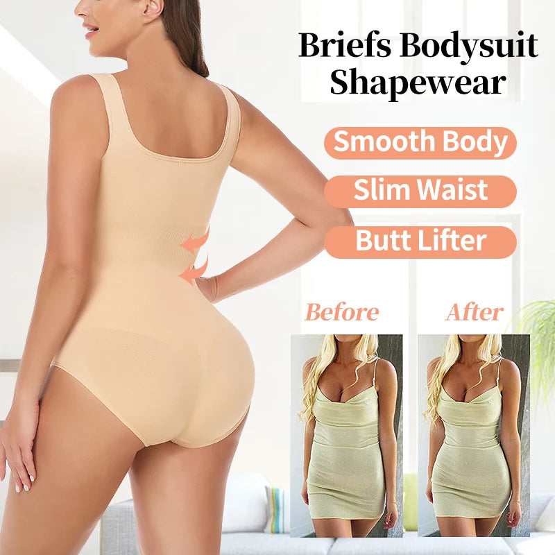 Bodysuit Shapewear Tummy Control, Butt Lifter