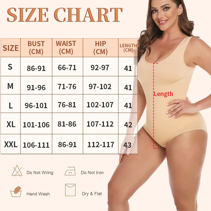 Bodysuit Shapewear Tummy Control, Butt Lifter