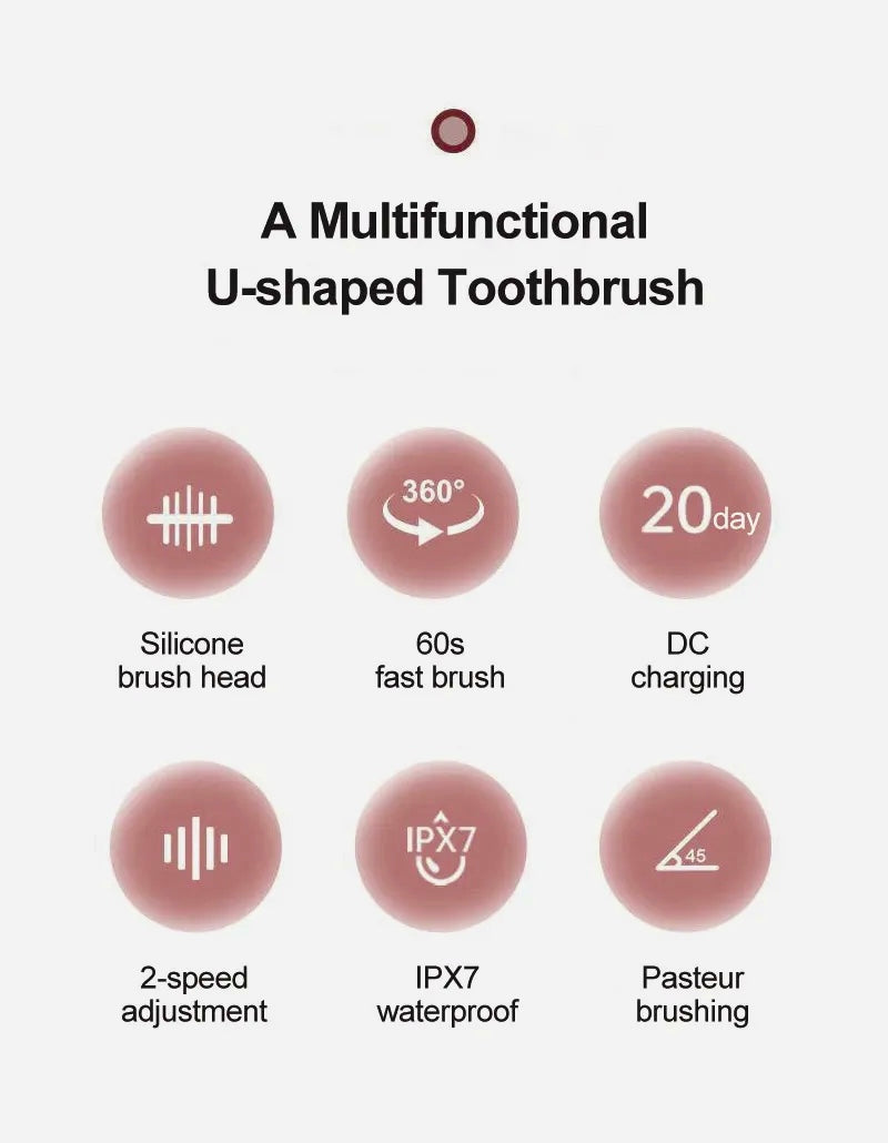 U-Shaped Kids Teeth Smart Brush