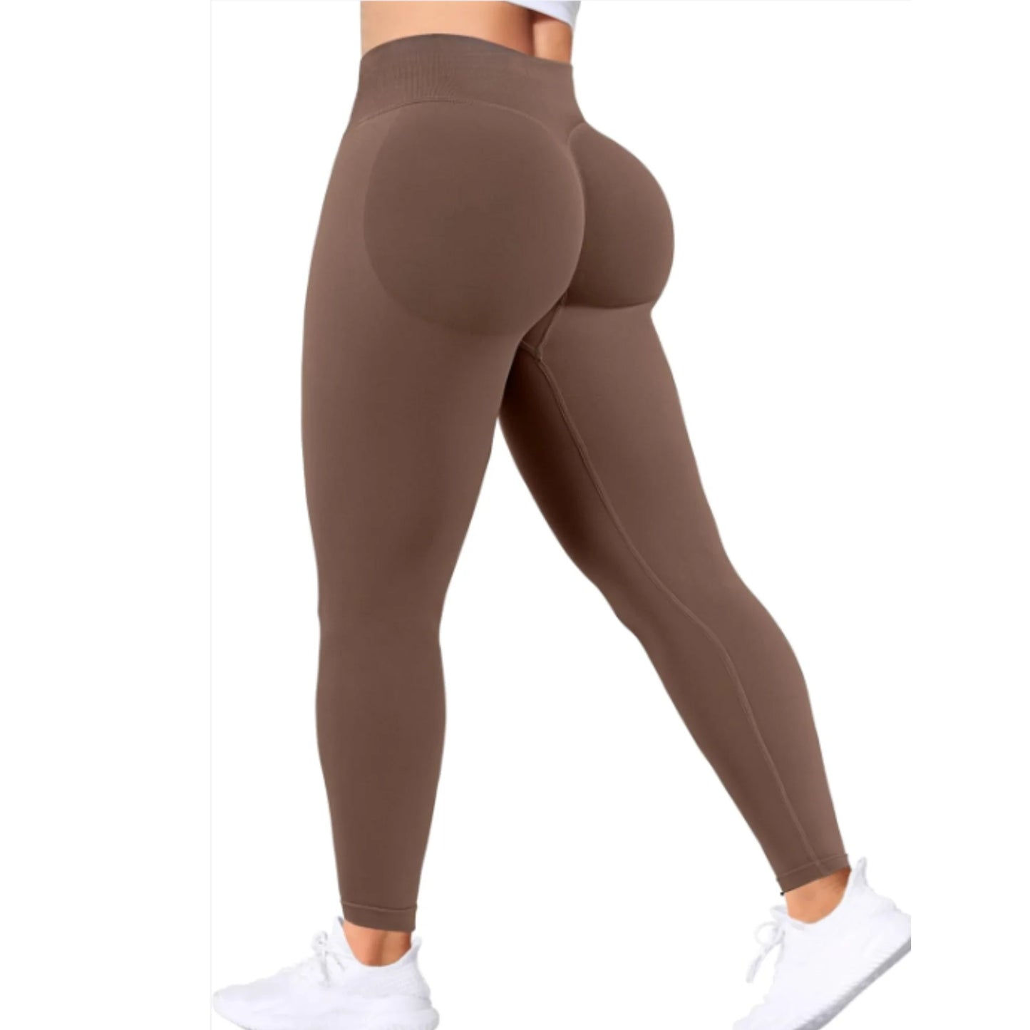 Elevate Your Workout: Women's High-Waisted Hip-Lifting Yoga Pants in Vibrant Colors!